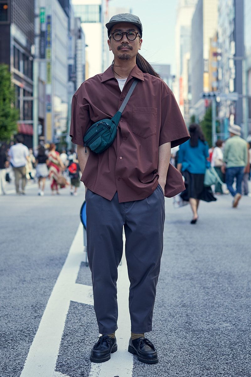 男の渋さをサラリと引き立たせたブラウンコーデ 宇佐美政郁