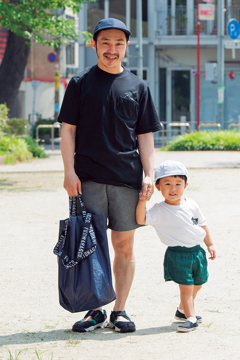 黒でタイトに決める。己を理解した軽やかな着こなし 松尾卓実