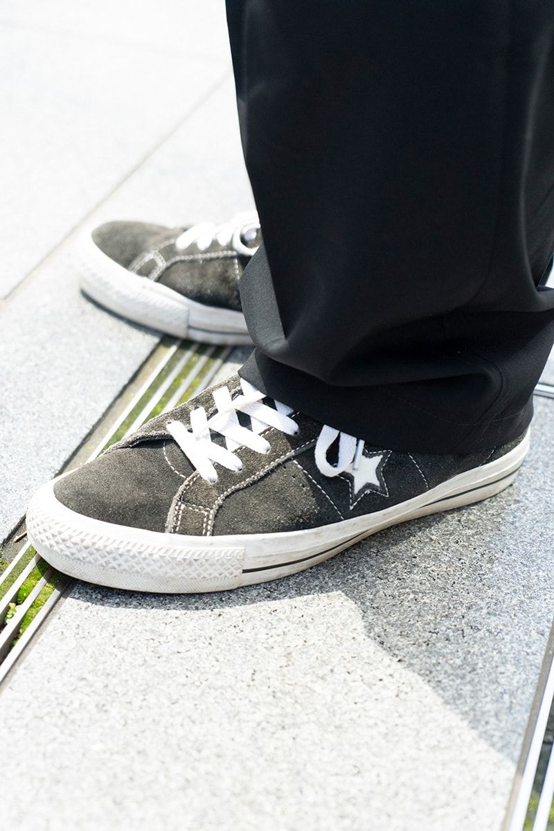 ストリートながらタック入りスラックスで大人っぽく 結城晃太 5枚目の写真