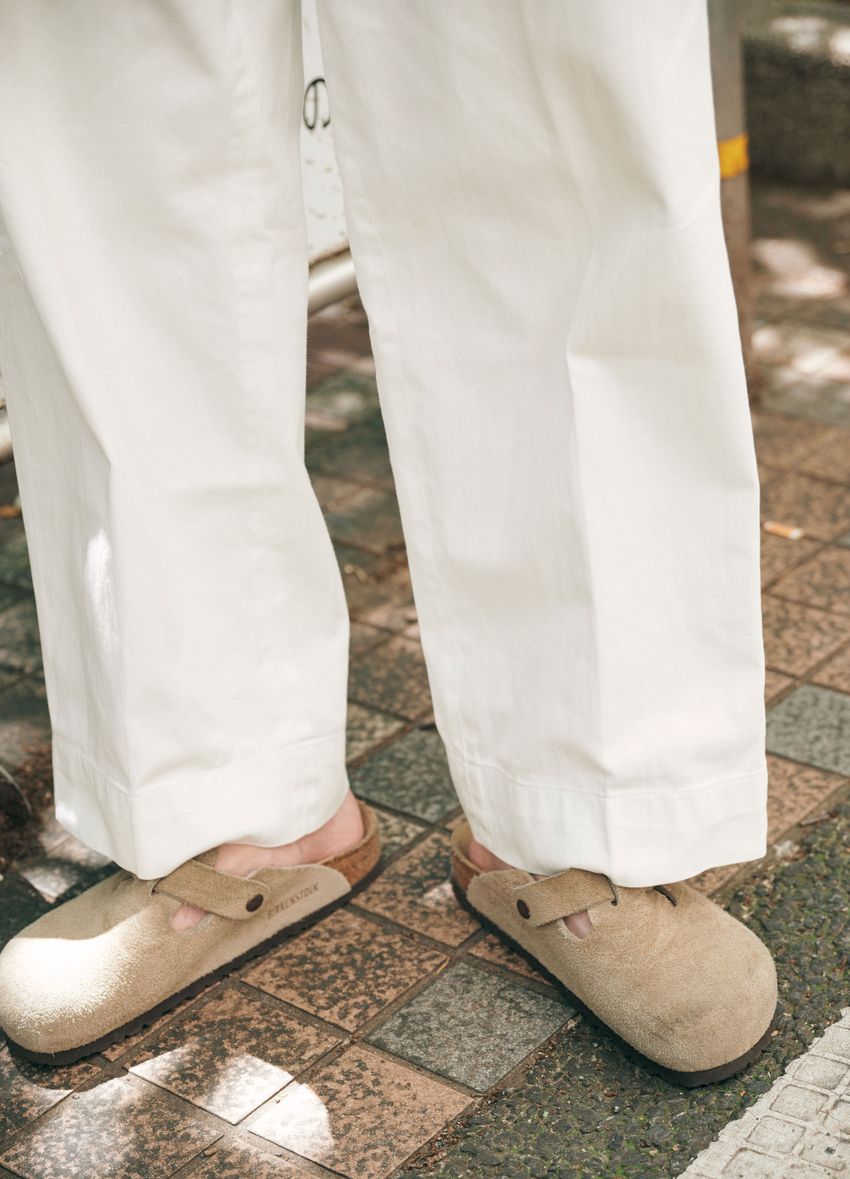 初夏にはきたい“白パンツ”。洒落た3名の愛用ブランドを街角スナップで調査！ - 7枚目の画像