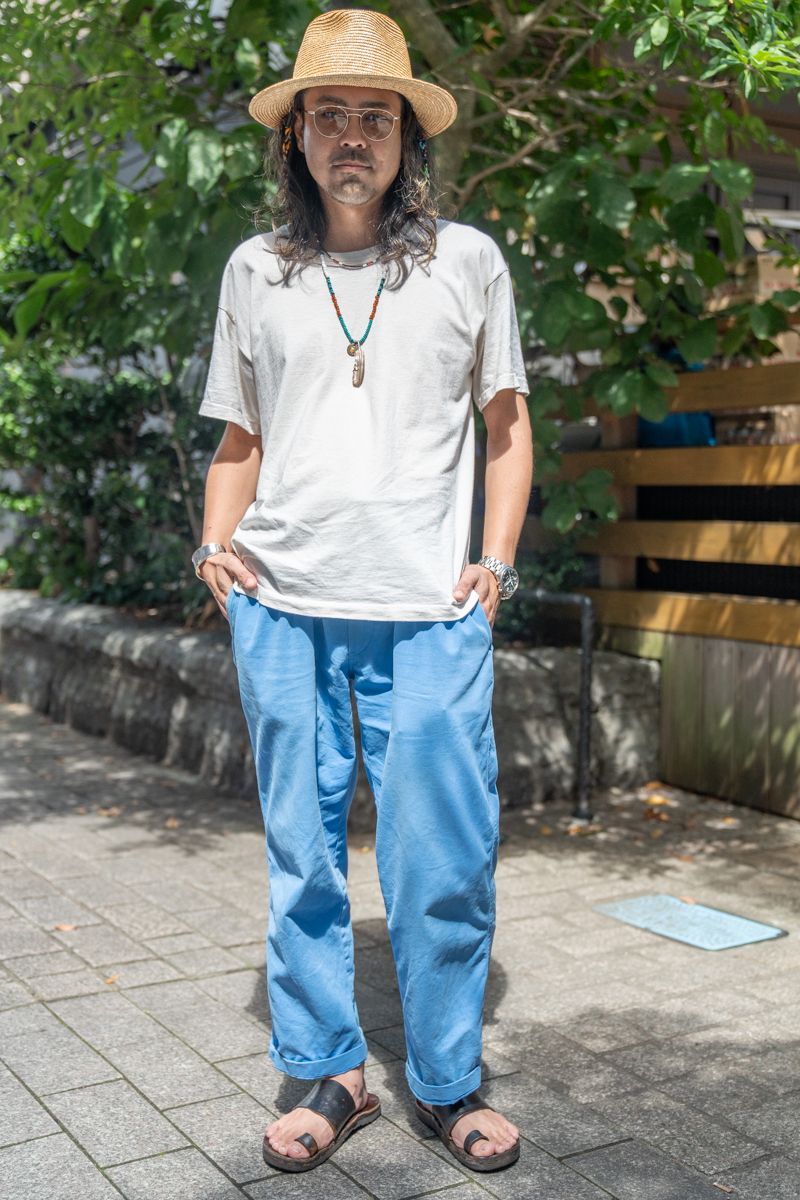 ナチュラル素材を彩るリゾートライクな休日 西根 優