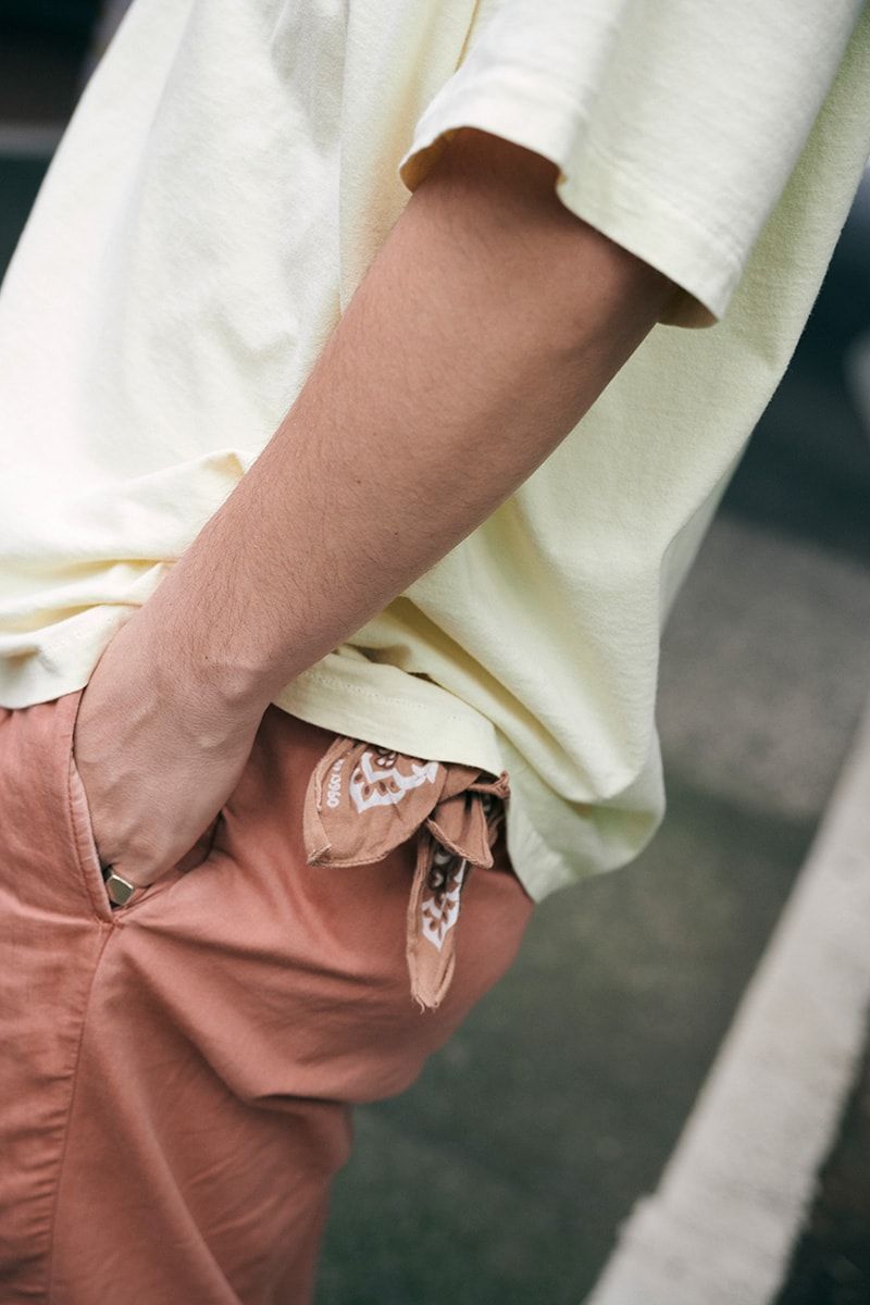 古着ならではのフェードしたペールトーンで、上下の色みをまとまり良く 寺坂晃佳 2枚目の写真