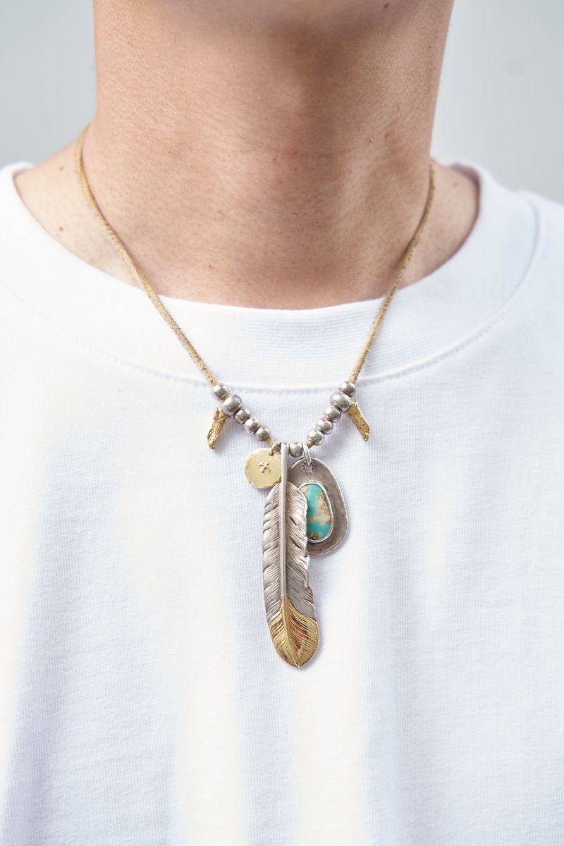 柄シャツ推しが白を着る日、アクセが際立つ S 6枚目の写真