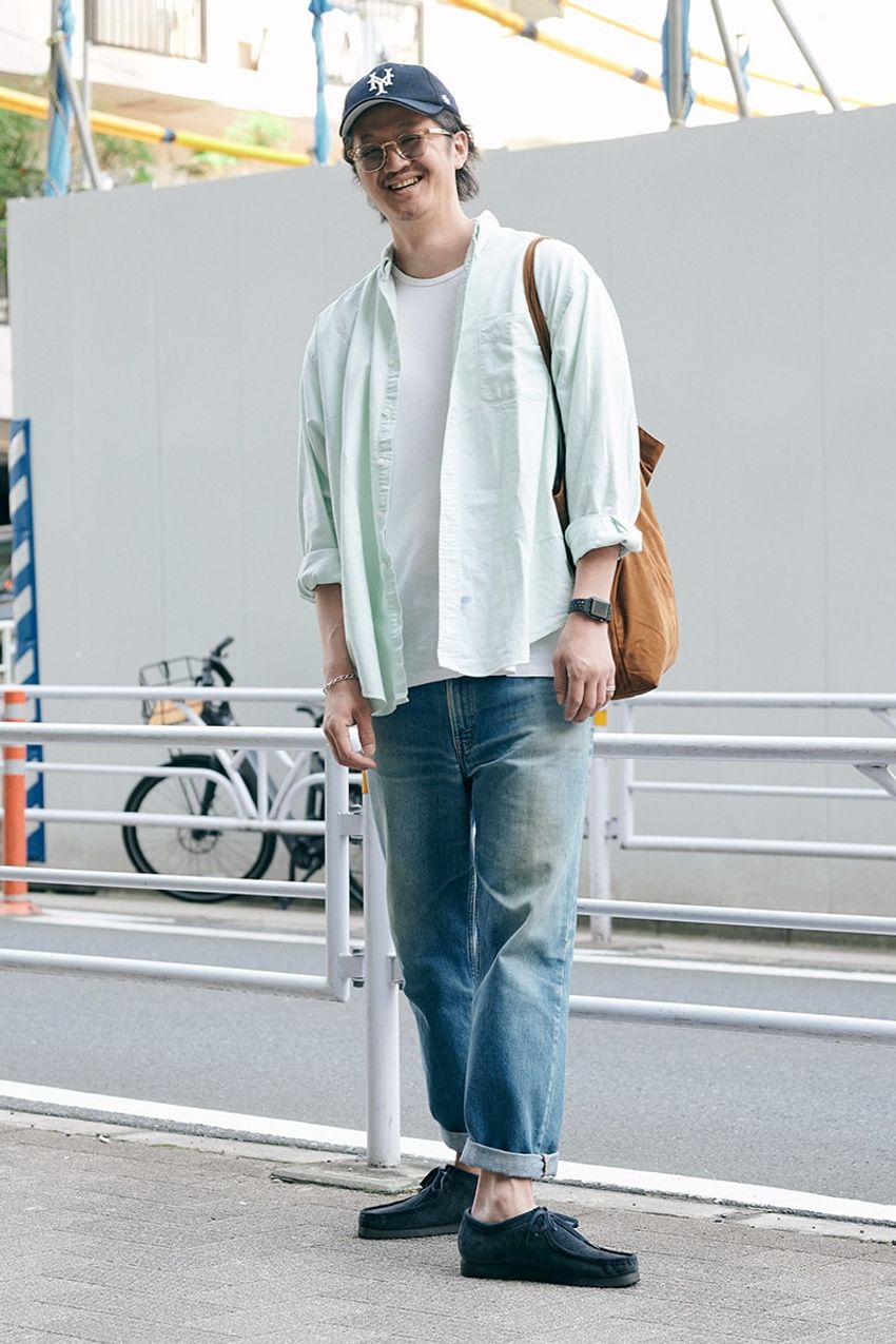 「シャツ×リーバイス」は春コーデに困ったときの特効薬。コーデ好例をスナップで - 4枚目の画像