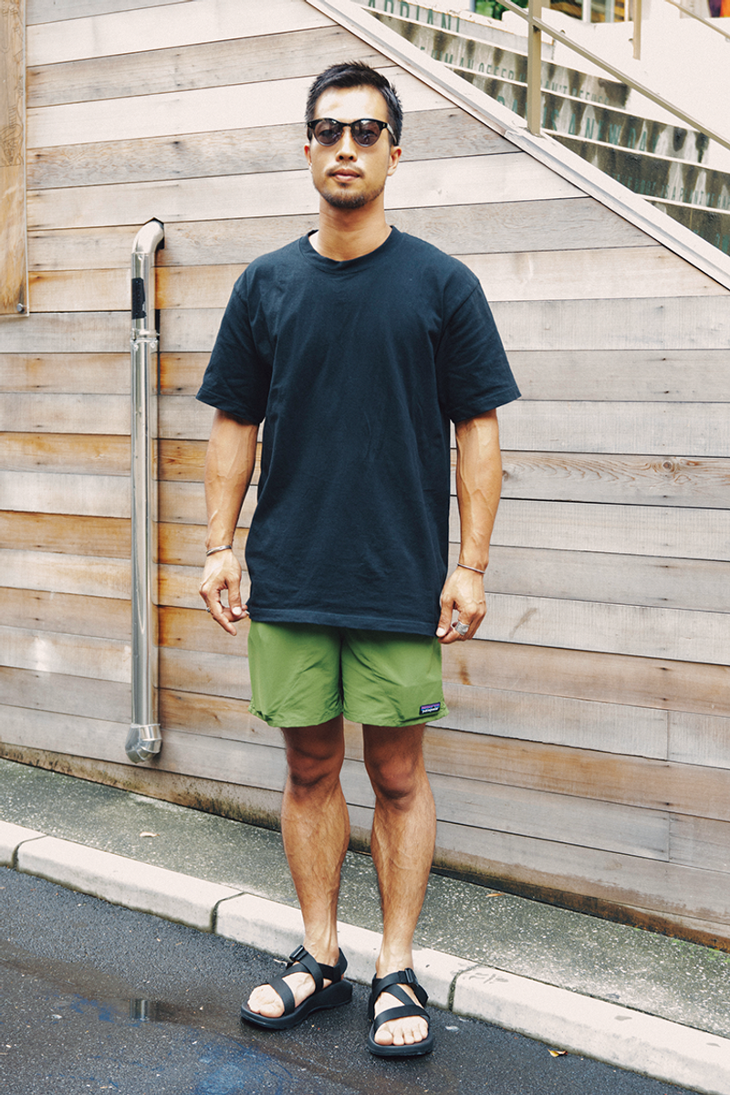 このままキャンプに行けるスタイルも色みでシックに 宇田健悟