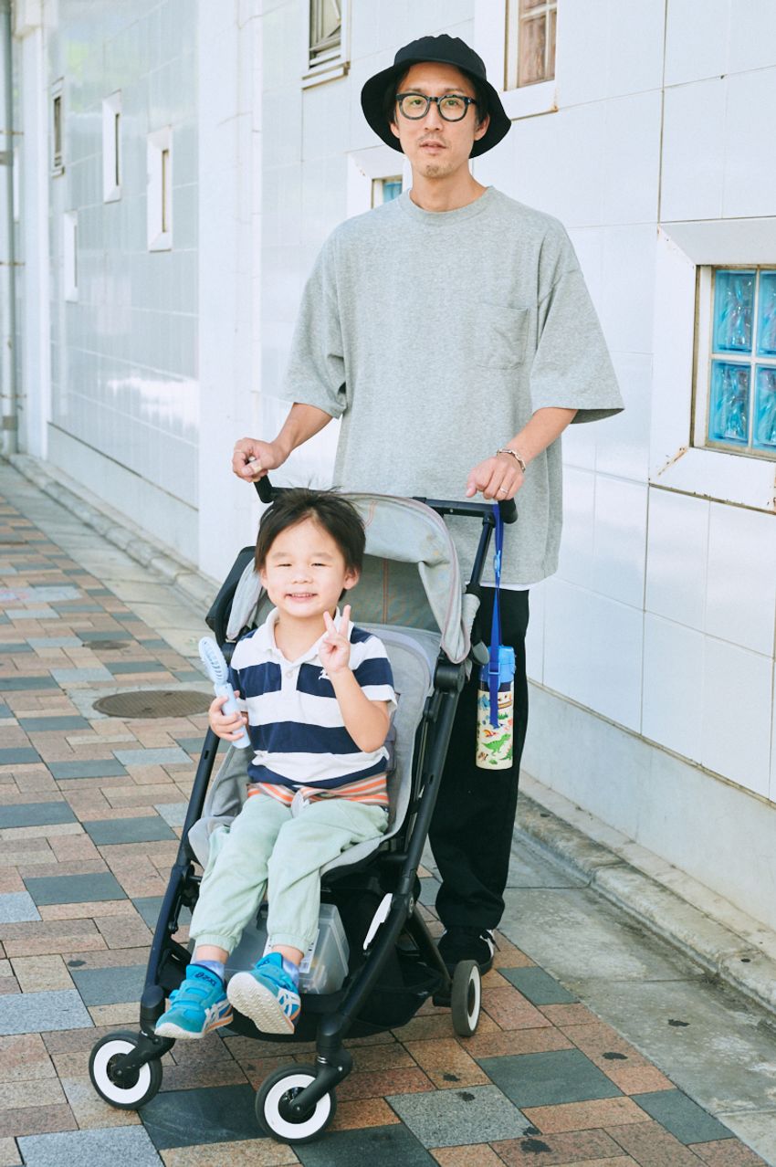 ベビーカーを押す姿もサマになる！“ゆる格好いい”お洒落パパ3名をパパラッチ - 3枚目の画像