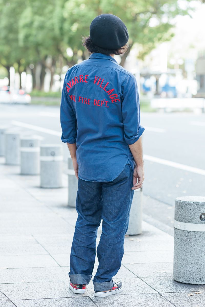 ヴィンテージを取り入れたデニムonデニム 伊藤壽人 2枚目の写真