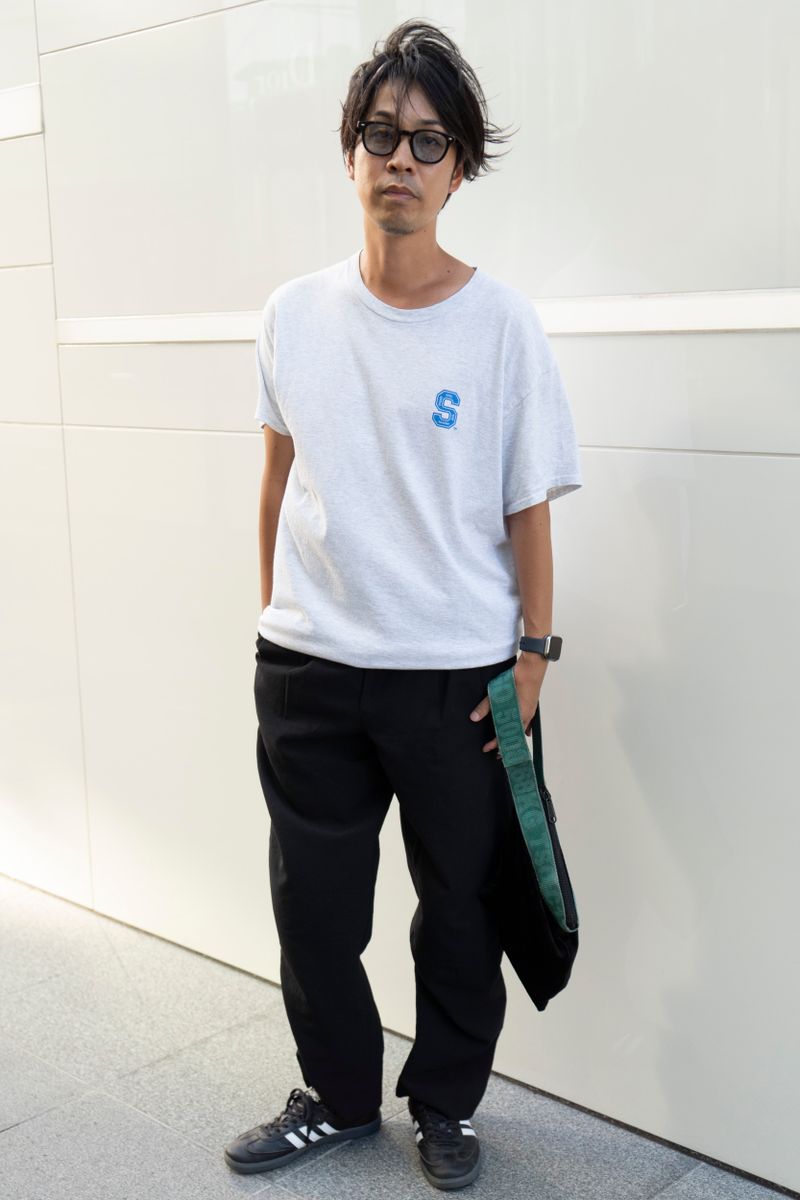 気にしない流行。気を抜かないサイズ感 西野健司