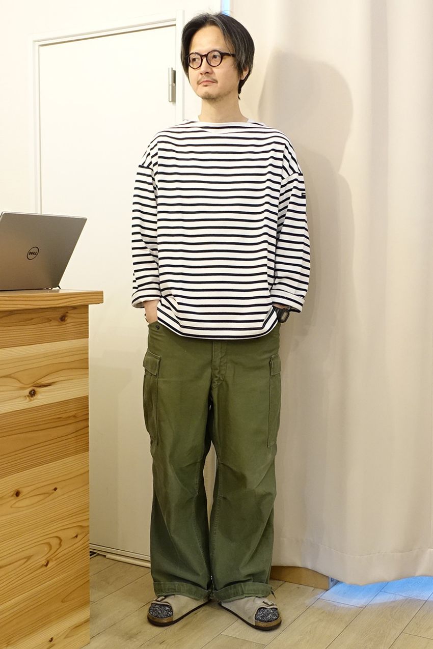 定番は1枚でもサマになる！「セントジェームス」のボーダーカットソーの着こなし好例3選 - 4枚目の画像