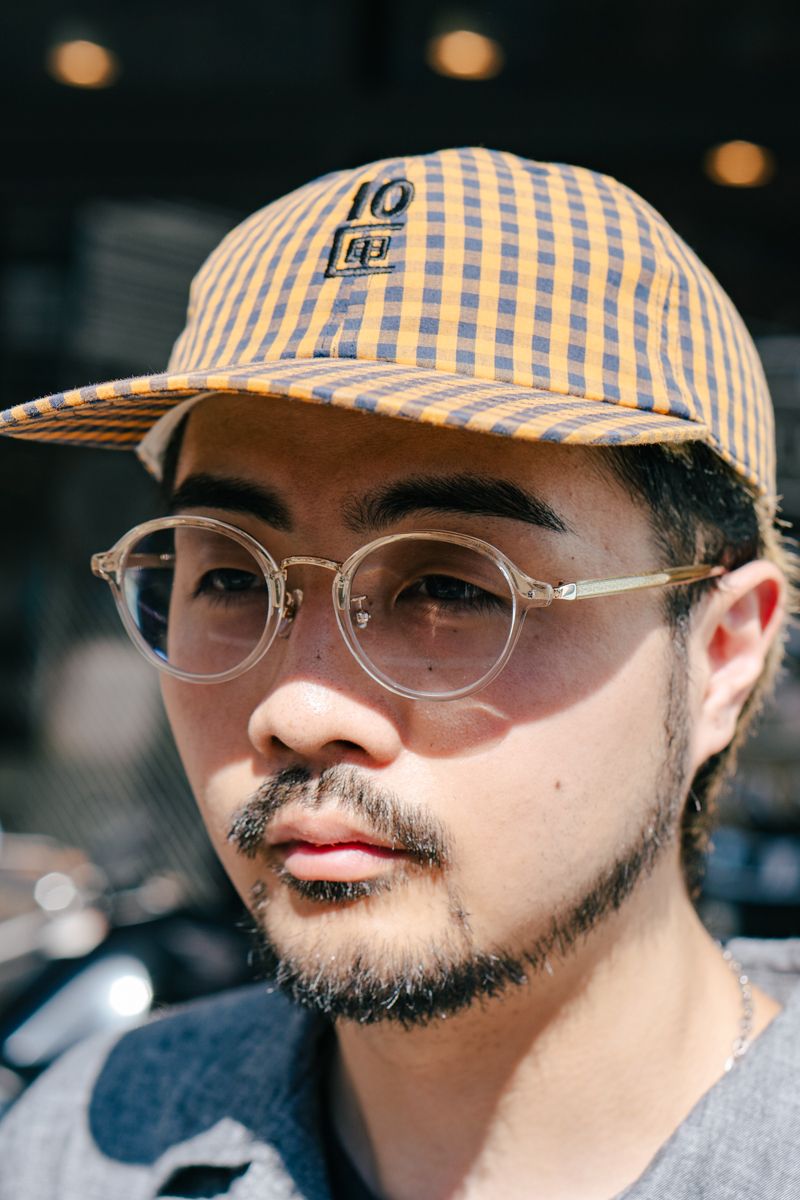 ギンガムチェックのCAPで大人のかわいげ 葛西省吾 4枚目の写真