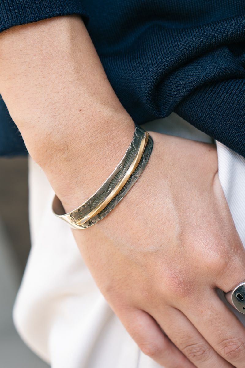 ヴィンテージアクセがこなれ感をUPする 鍬形空良 4枚目の写真