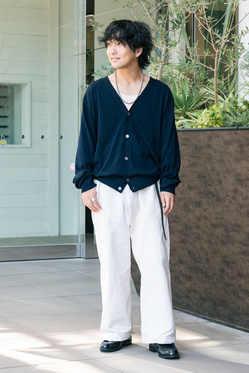 ヴィンテージアクセがこなれ感をUPする 鍬形空良