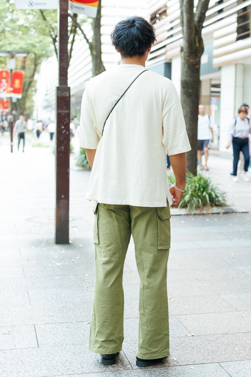 フレア好きにはたまらないカーゴパンツ 北川敬也 3枚目の写真