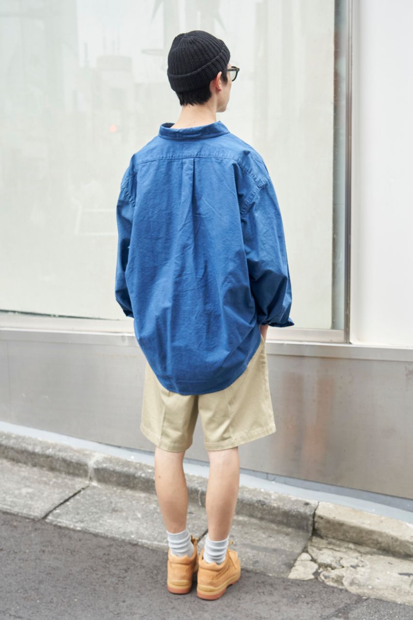 ラルフの“青シャツ”はビッグサイズが人気！ショーツ、スウェット……相性抜群なパンツも紹介 - 3枚目の画像