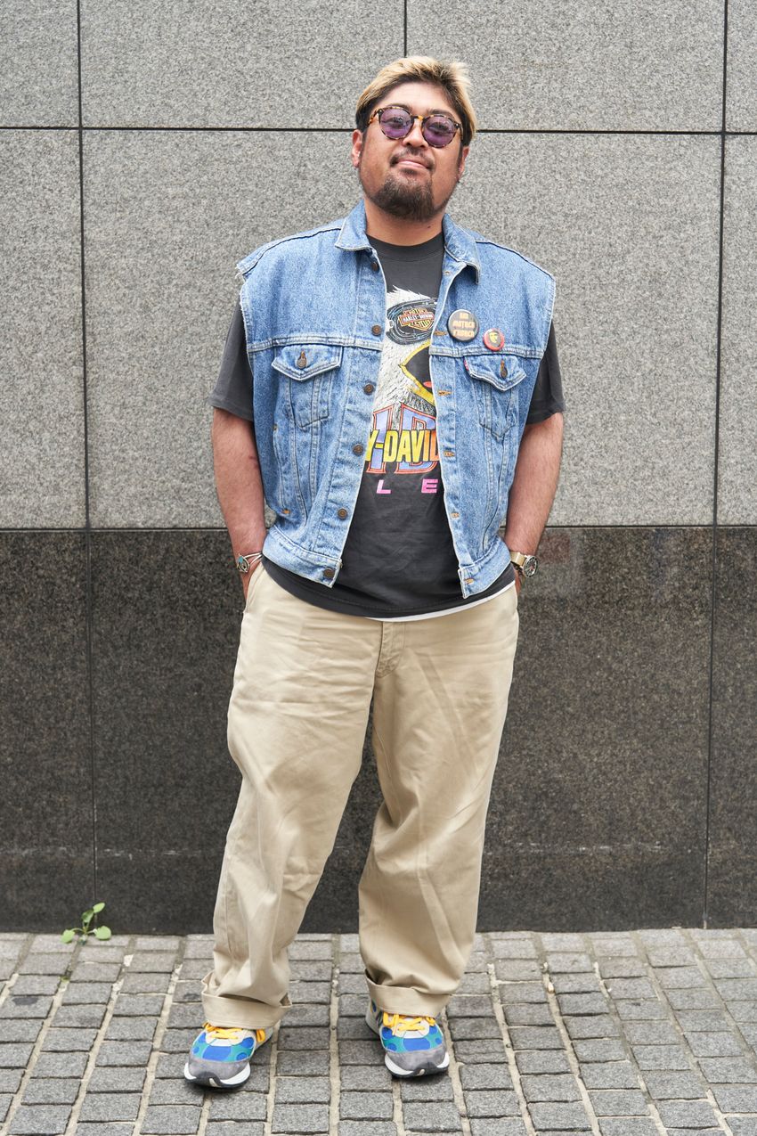 変化球デニムトップスで春コーデに新しい風を。チャイナジャケット、カラーデニム…… - 5枚目の画像