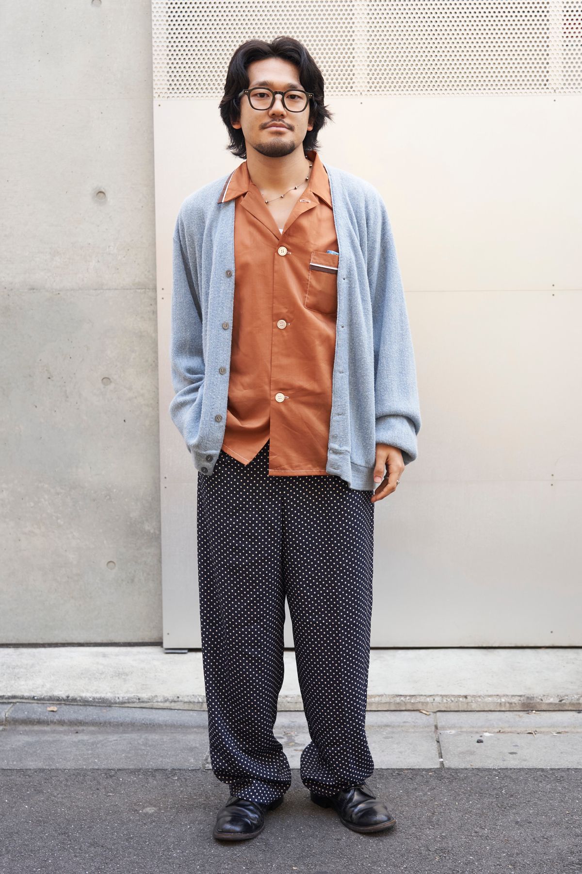 カーディガン 古着 シャツ 古着 シューズ リーガル 眼鏡 フラミンゴ 腕時計 カシオ ネックレス イチ リング イチ