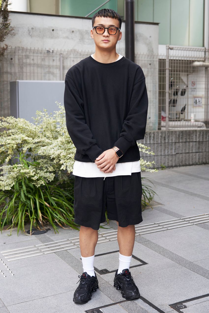 “5月に短パン”なら上下ブラックで！季節を先取りした洒落者3名のコーデ好例 - 8枚目の画像