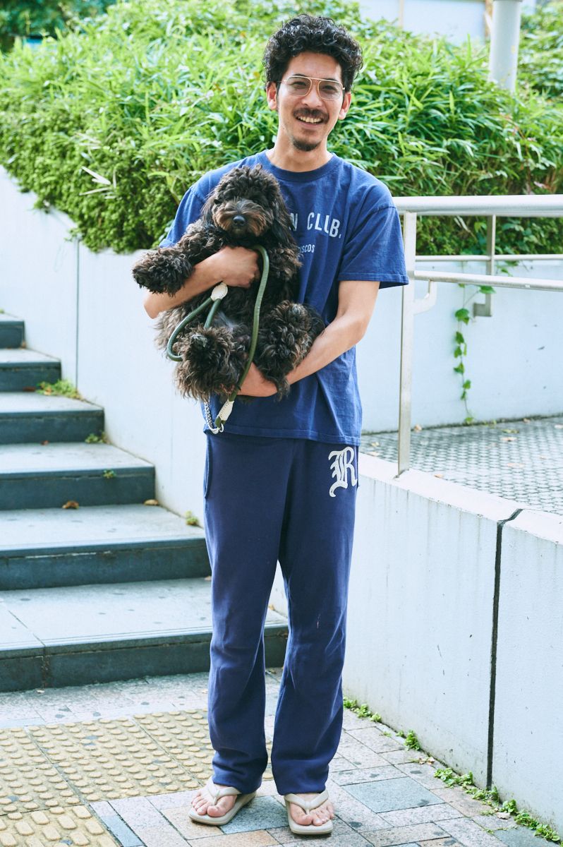 全身古着で休日散歩。色統一でこなれ感 河野文哉 2枚目の写真