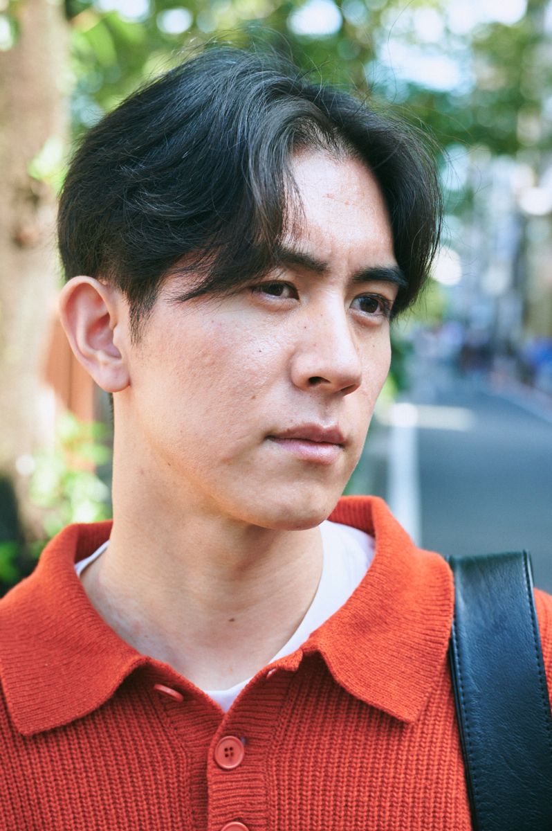 トレンドのニットポロ。秋色なら即戦力に 前田晃司 3枚目の写真