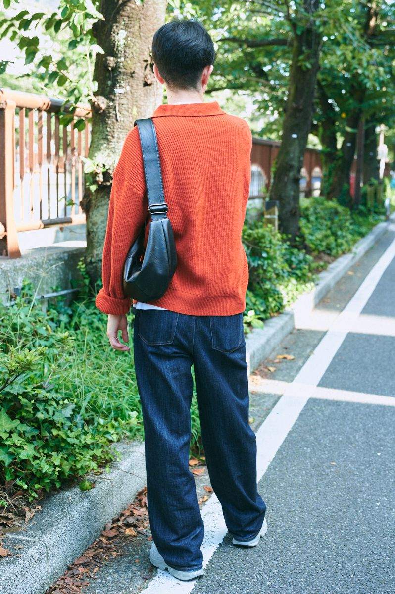 トレンドのニットポロ。秋色なら即戦力に 前田晃司 2枚目の写真