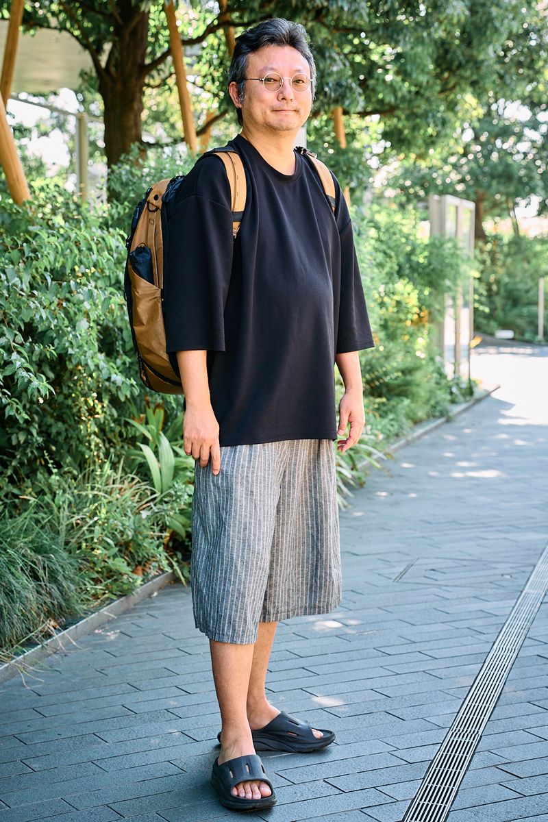オーバーTの選び方。肘を覆う丈がしっくり 細野大介 2枚目の写真