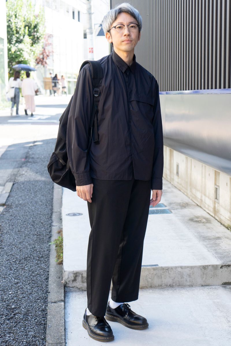 ミニマリストが選ぶのはナイロン素材の黒 ナカタ