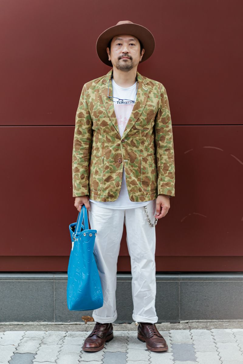 余裕があるってこういうこと。迷彩柄の底力 小橋良輔