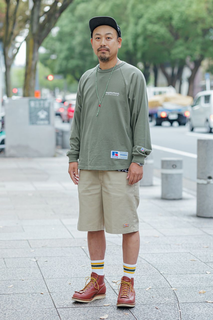 愛用品はパタゴニア、ディッキーズetc.“ベージュ系のショーツ”で大人っぽく仕上げた大人たち - 6枚目の画像