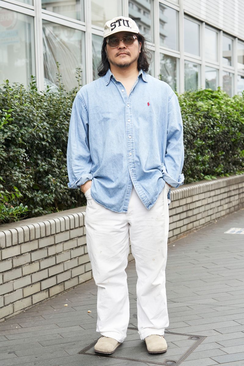 アクセはゴールド縛り。50'sロレックスも 川岸