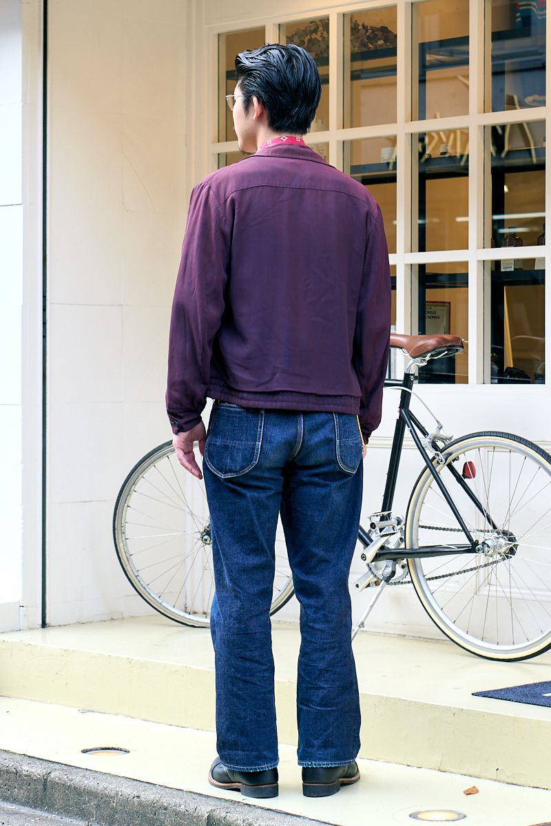 色気漂う赤と紫。チェックの裏地で馴染ませる 渡辺晴大 2枚目の写真