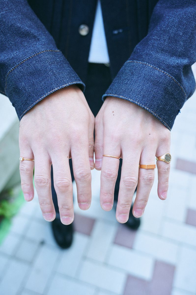 注目ブランドtanakaのデニムセットアップ 坪井 6枚目の写真