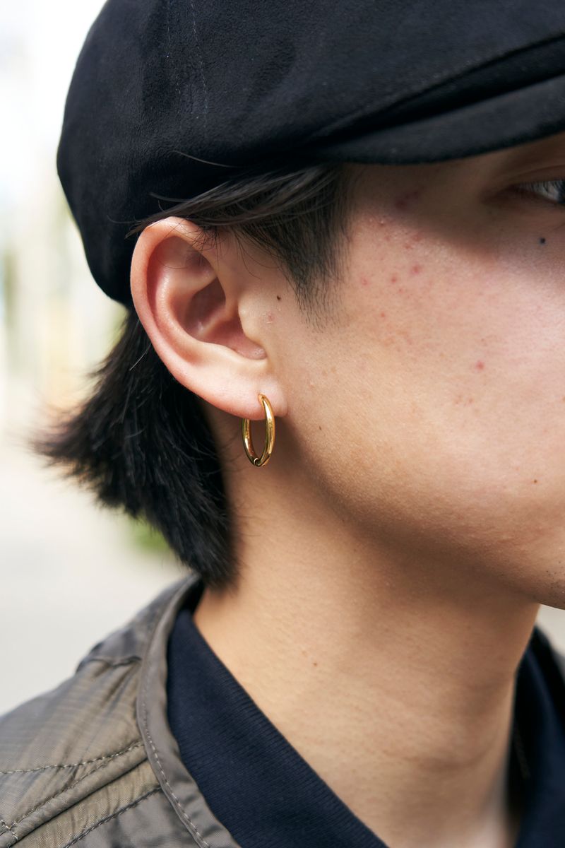 着膨れしないキルティングコートでスッキリ 浅野智也 4枚目の写真