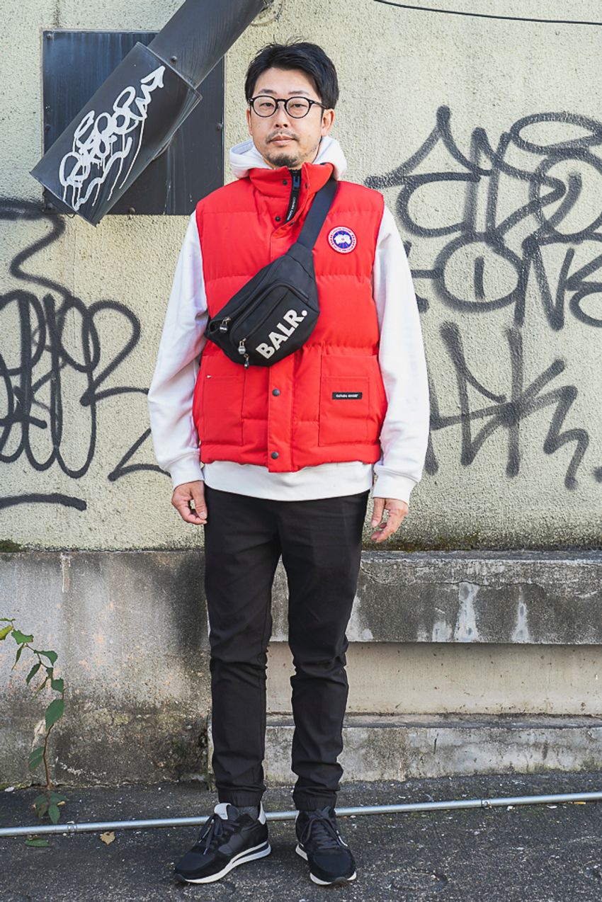 【支持率増】カナダグースが似合う人が着ていたのは、ベストかキルティング系が多かった - 7枚目の画像