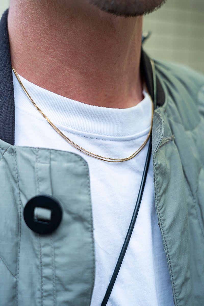 キルティング×デニムで魅せる大人の余裕 秋本一樹 4枚目の写真