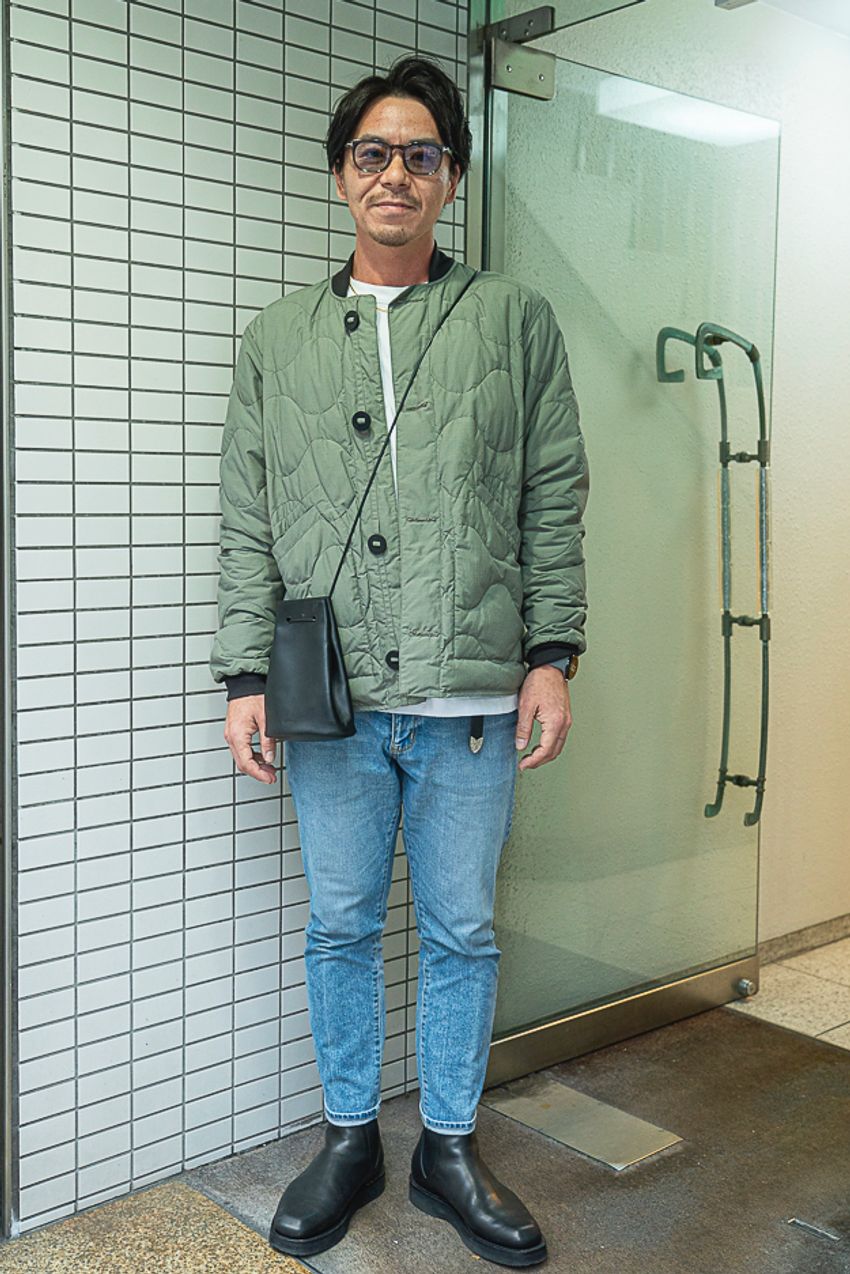 【支持率増】カナダグースが似合う人が着ていたのは、ベストかキルティング系が多かった - 4枚目の画像