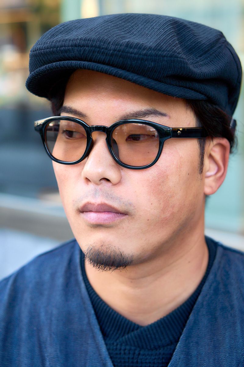 秋冬の異素材コーデにヒョウ柄で味付け 大関優太郎 4枚目の写真