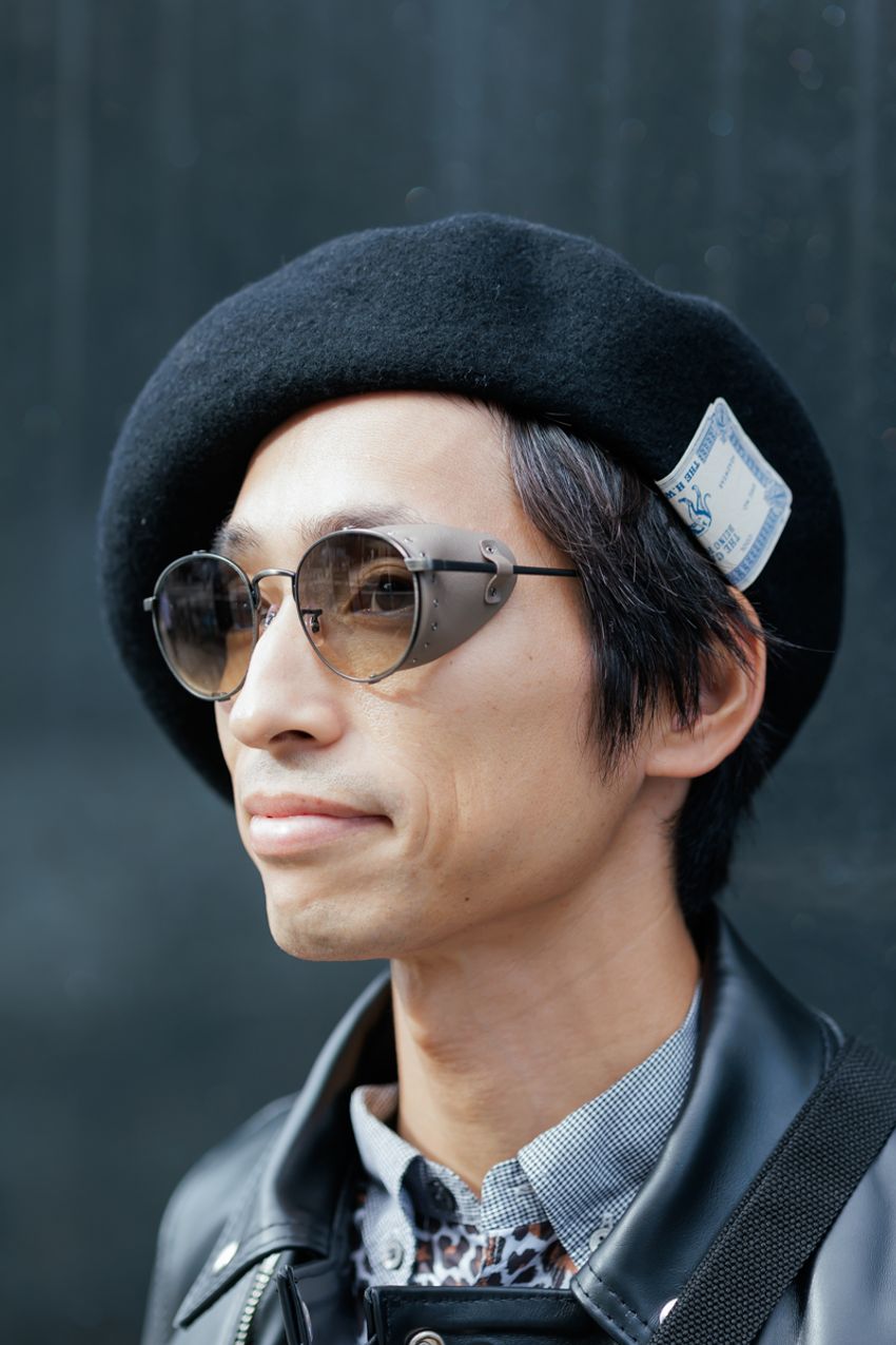 「革ジャンのインナー、何着る？」キレイめ、個性派etc.街の“技アリ着こなし術”を総チェック！ - 9枚目の画像