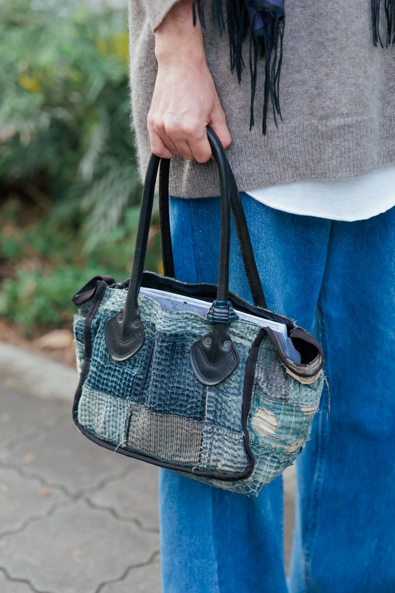 複数本を継ぎ合わせたワイドデニムが主役 近藤大輔 4枚目の写真