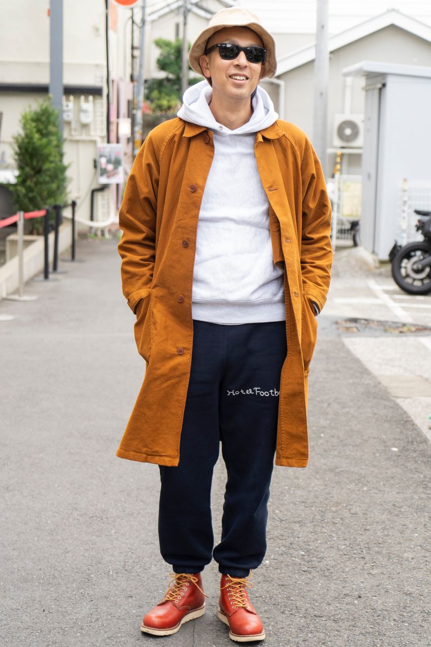 冬コーデには黒のスウェットパンツが似合う！革ジャン合わせ、コート合わせetc.3人のコーデ好例 - 9枚目の画像