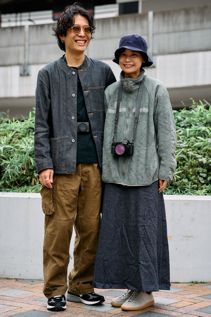 秋アウターのGジャンに秋色パンツが好相性 髙藤朋史