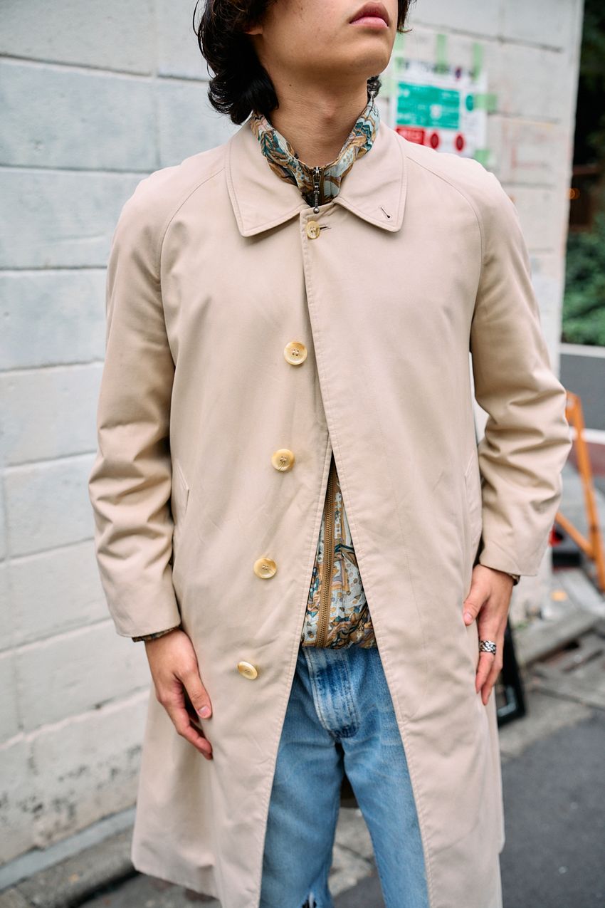 「コートはバーバリー派」な3名の日本紳士たち。パーカ、ブルゾン……好印象な合わせ方をスナップで - 8枚目の画像