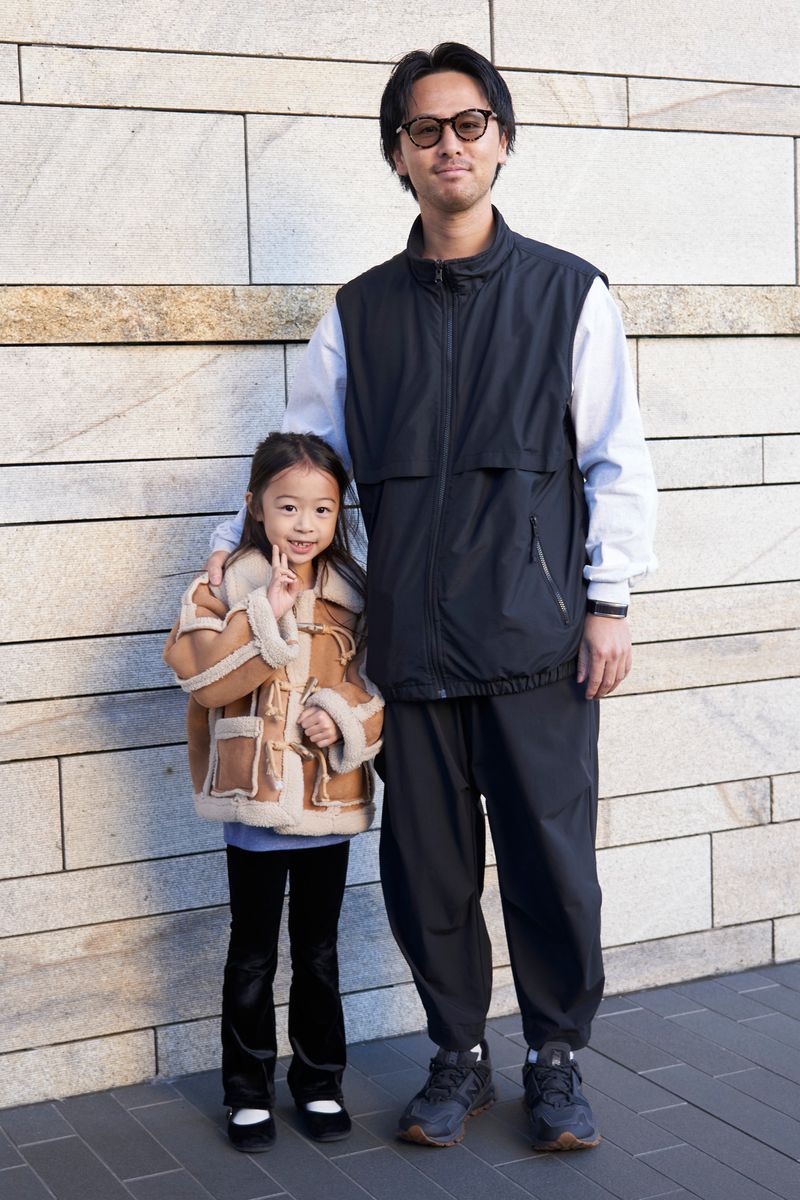 防寒＋動きやすいベストはいつもパパの友 子安