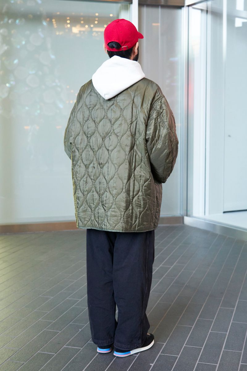 ライナーのキルティングをアウターに活用 トミー 2枚目の写真