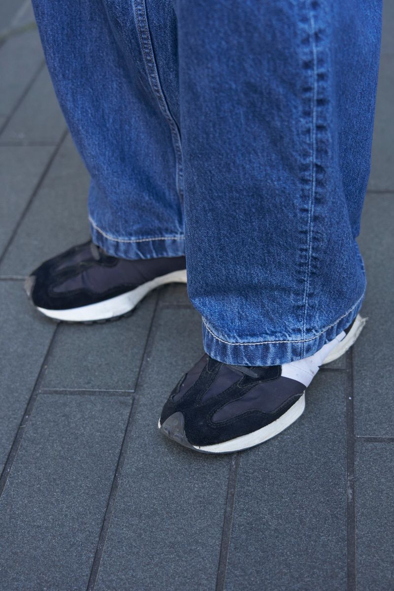 レザーアウターはデニムと合わせて潔く K.S 5枚目の写真