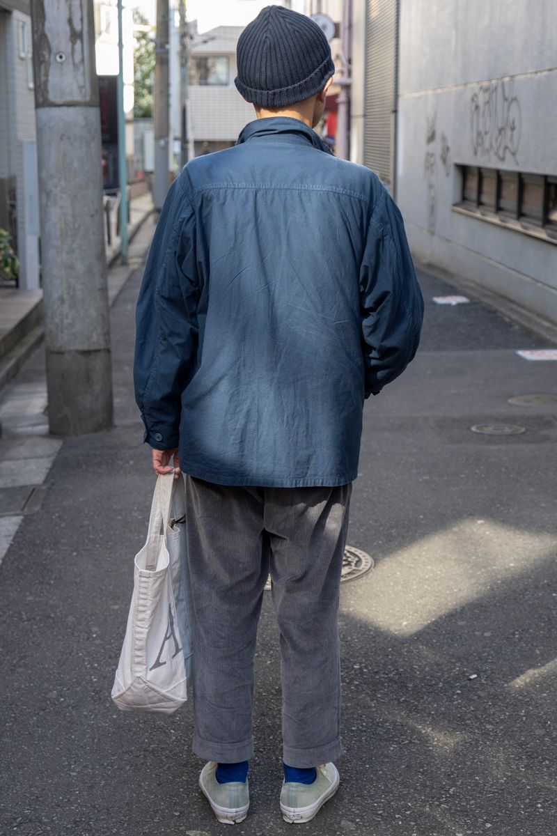 経年変化したシャツジャケットがいい具合 花田幸一 2枚目の写真
