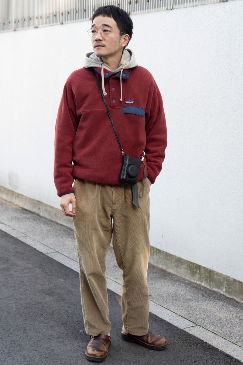 あったか素材のパタゴニアで寒さ知らズ 北田晋義