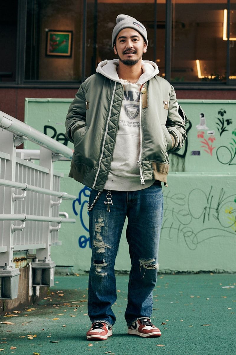 サカイでまとめる大人ストリート 西原裕也