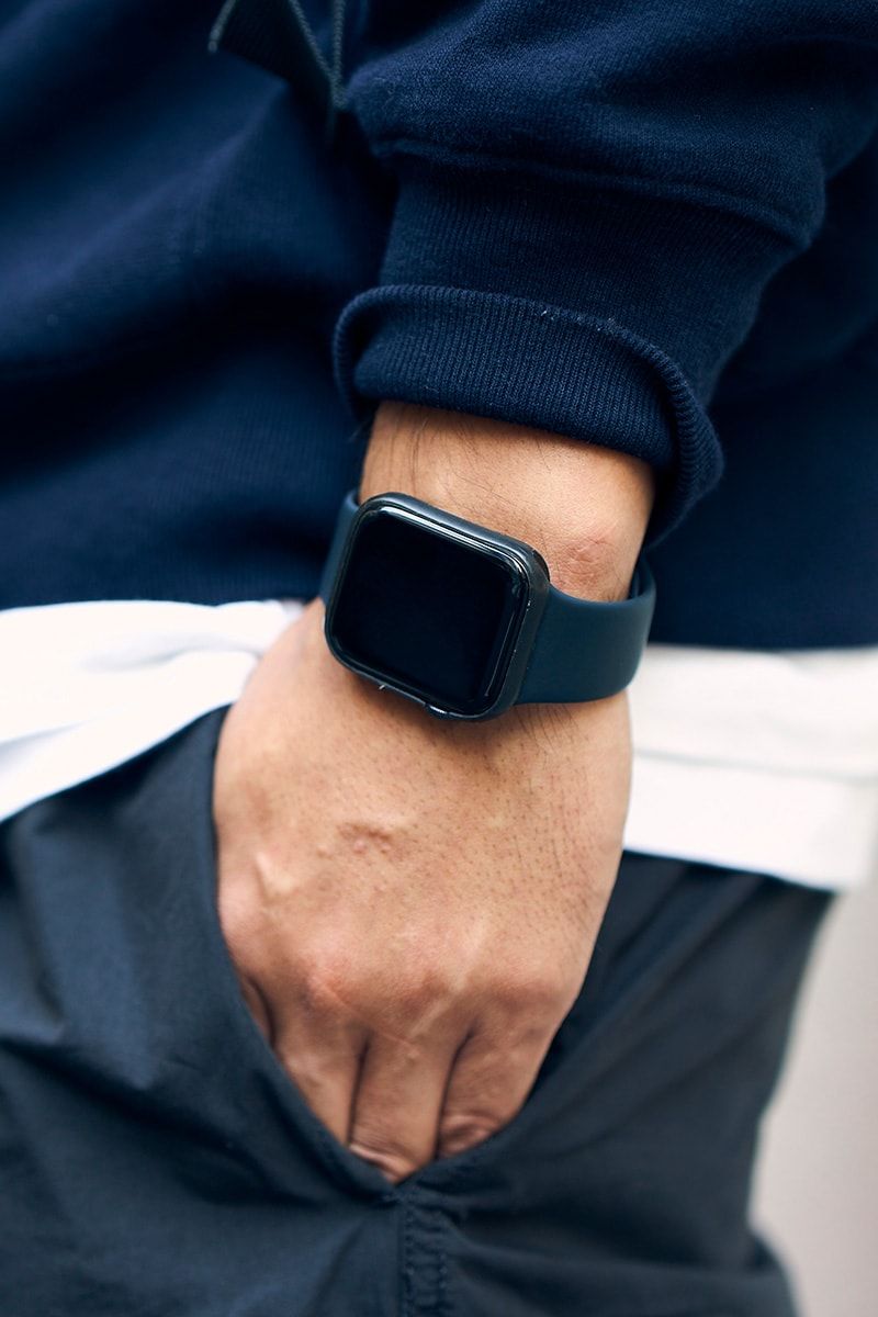 ネイビー×グレーに少しの白でアクセントを nanri 3枚目の写真