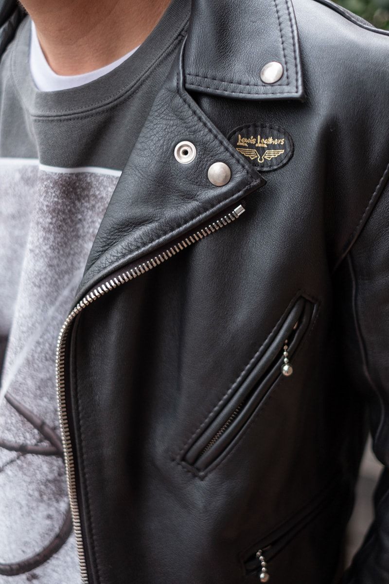 王道レザーは今っぽいインナーで 森 闘士也 4枚目の写真