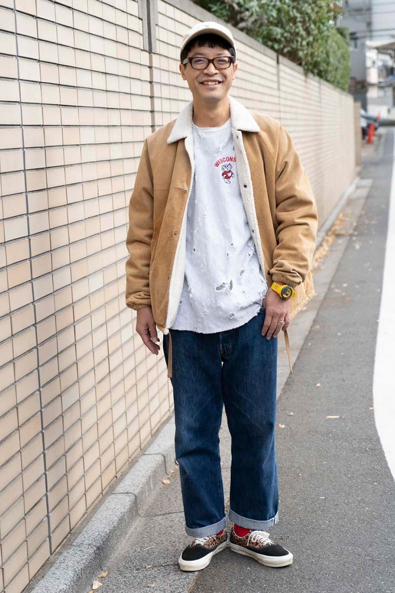 SSZの裏ボアジャケットで印象柔らかに 石川洋一